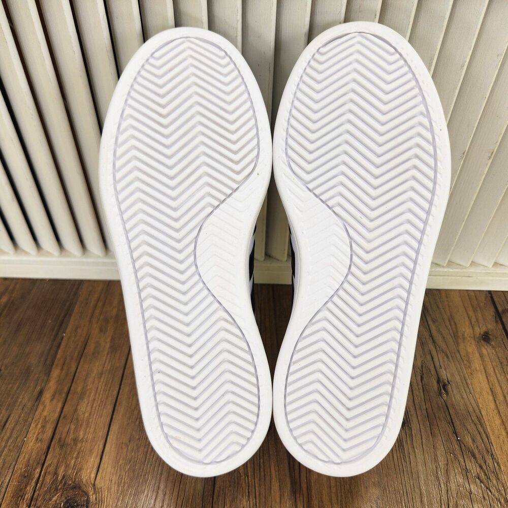 Adidas Grand Court 2.0 Sneakers Womens Sz 8.5 White Leather Tennis Shoes GW9214 - Picture 8 of 13